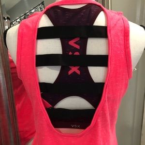 VSX Sport Shirt With Stripped Open Back